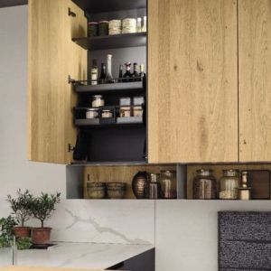 LAVISH Italian Kitchen Cabinets LOFT WOOD 2 1 500x750