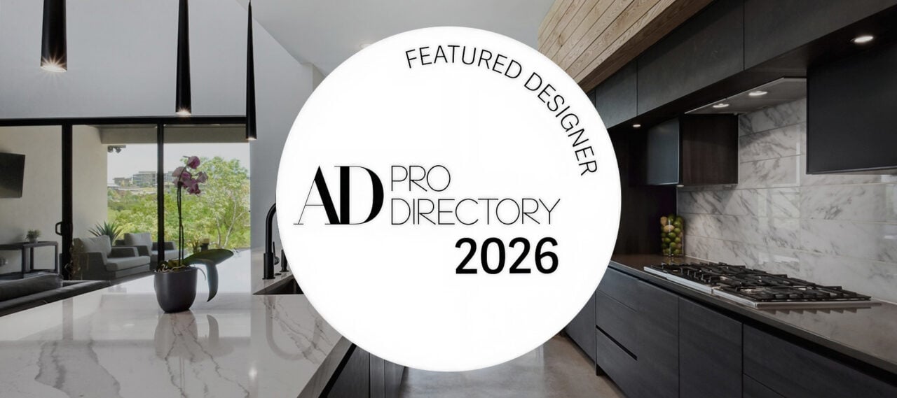 LAVISH listed in Architectural Digest’s AD PRO Directory — custom European cabinetry in Austin