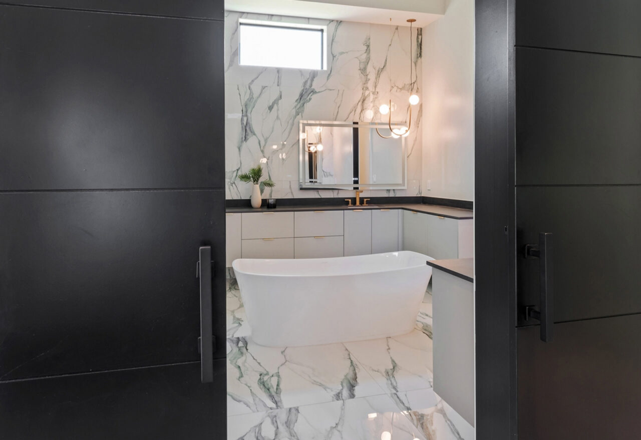 Built-in laundry cabinetry